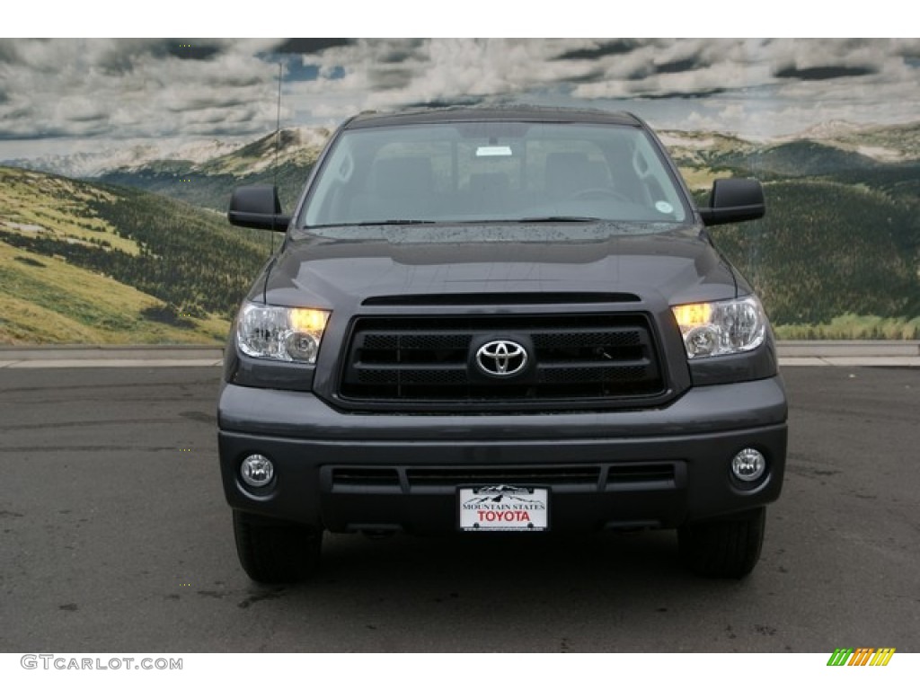 2013 Tundra Double Cab 4x4 - Magnetic Gray Metallic / Graphite photo #3