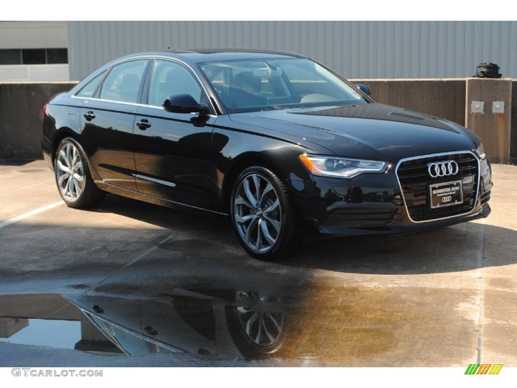 Phantom Black Pearl Effect Audi A6