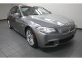 Space Gray Metallic 2012 BMW 5 Series 550i Sedan