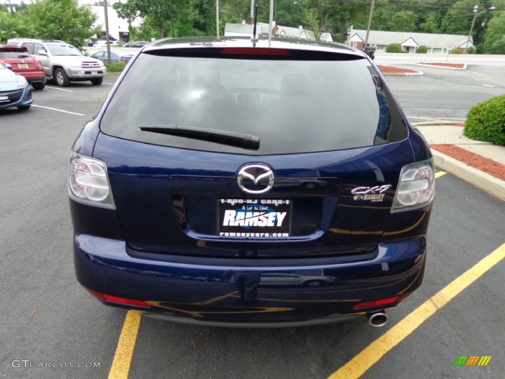 2010 CX-7 i Sport - Stormy Blue Mica / Black photo #6