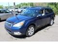 2010 Azurite Blue Pearl Subaru Outback 2.5i Premium Wagon  photo #3