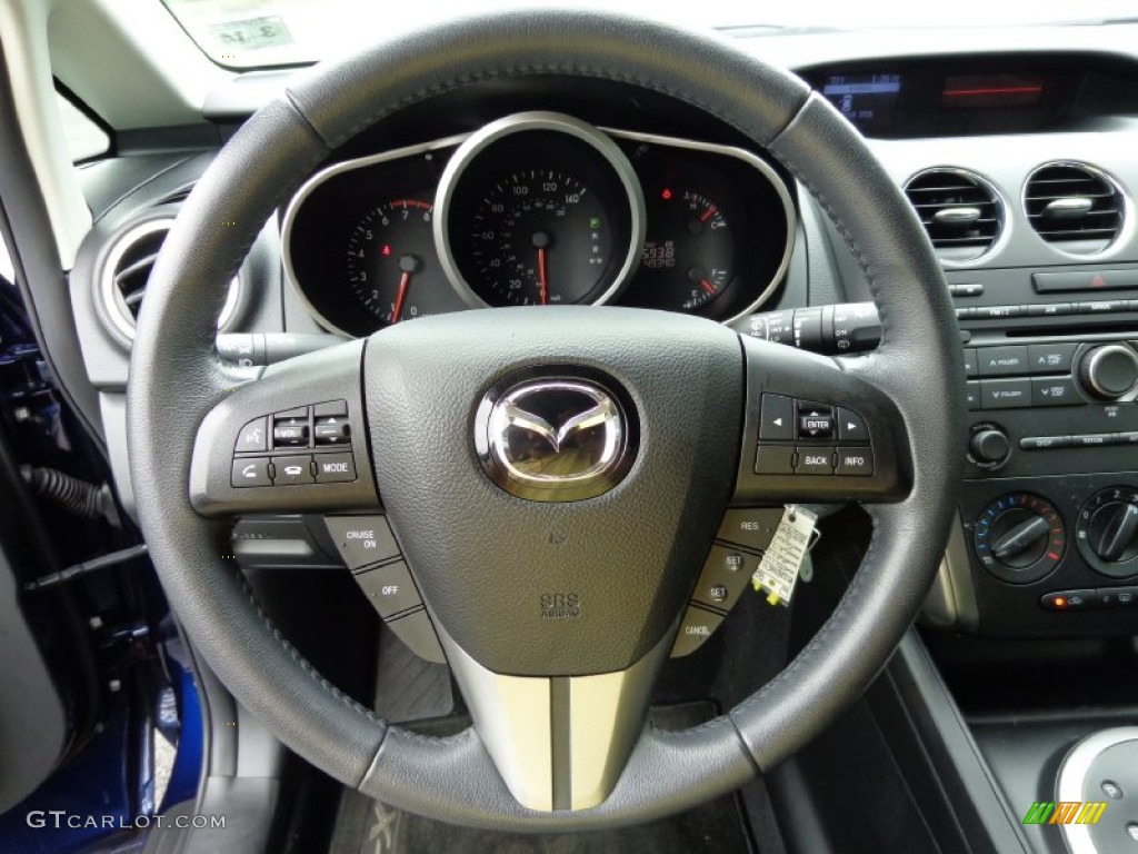 2010 CX-7 i Sport - Stormy Blue Mica / Black photo #21