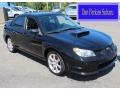 Obsidian Black Pearl 2006 Subaru Impreza WRX Sedan