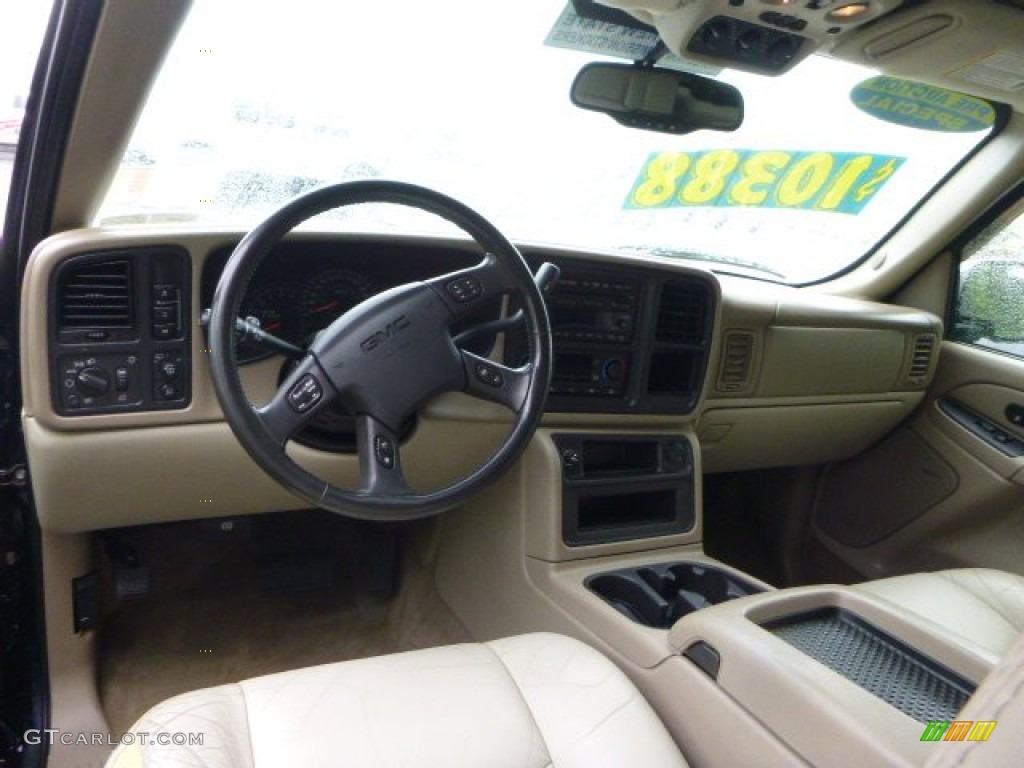 2004 Yukon SLT 4x4 - Deep Blue Metallic / Neutral/Shale photo #10