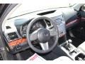 2010 Subaru Legacy Off Black Interior Dashboard Photo