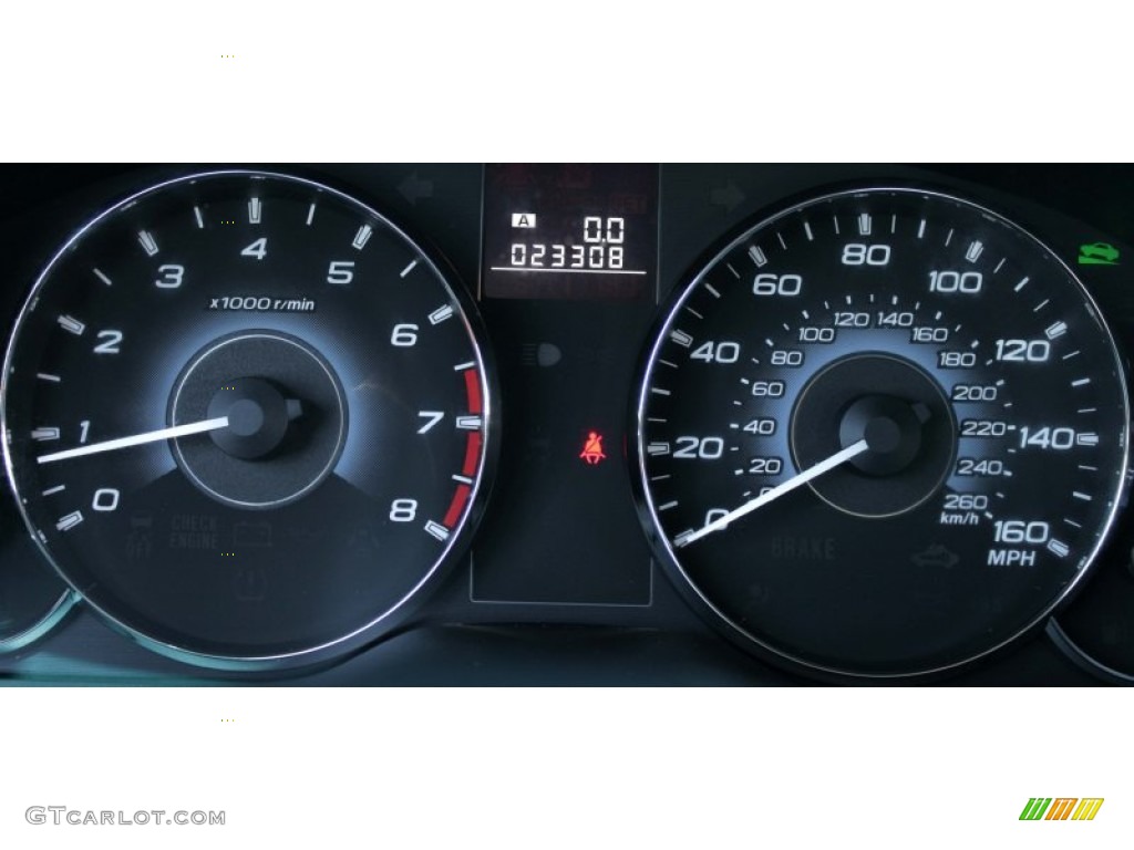 2010 Subaru Legacy 2.5 GT Limited Sedan Gauges Photo #81985741