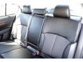 2010 Subaru Legacy Off Black Interior Rear Seat Photo