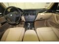 2014 BMW X3 Sand Beige Interior Dashboard Photo
