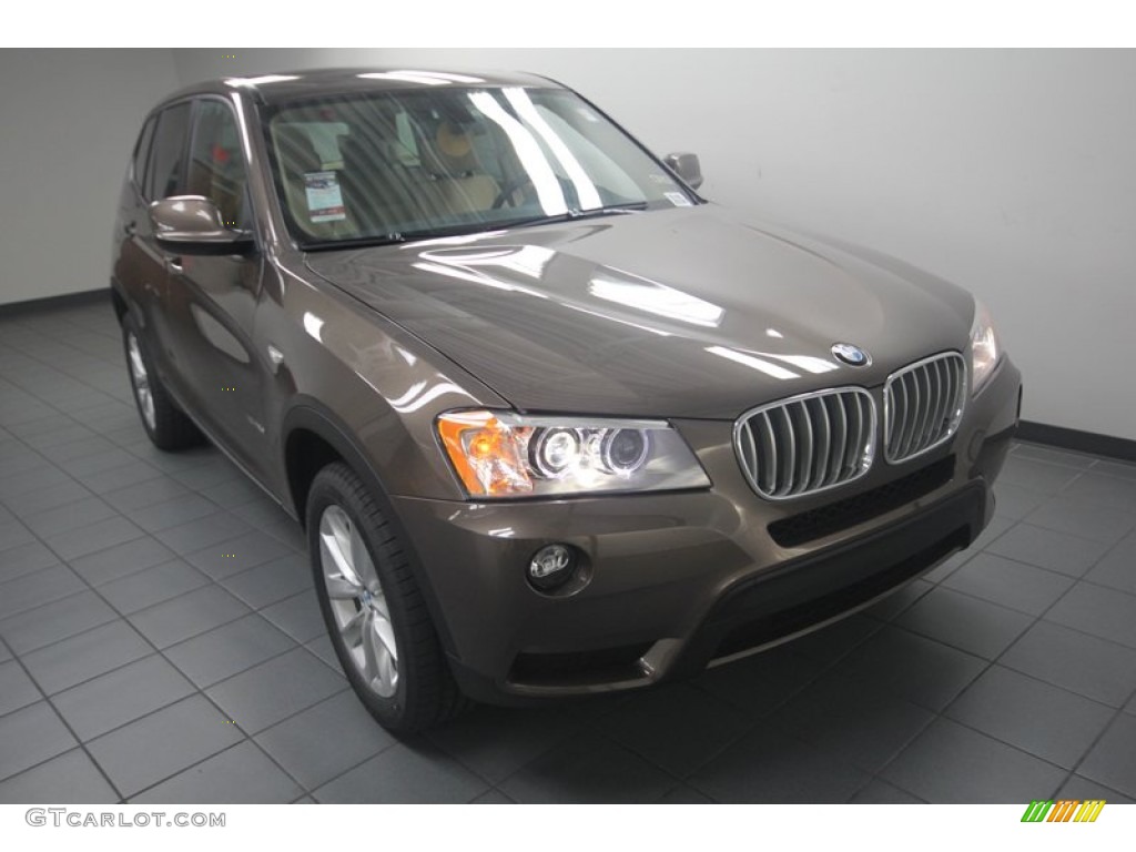 Sparkling Bronze Metallic 2014 BMW X3 xDrive28i Exterior Photo #81985948
