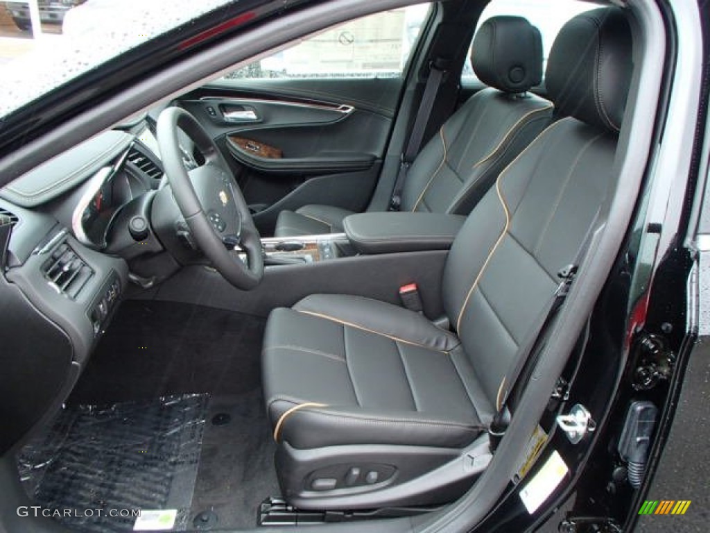 Jet Black Interior 2014 Chevrolet Impala LTZ Photo #81986016