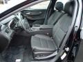 Jet Black Front Seat Photo for 2014 Chevrolet Impala #81986016