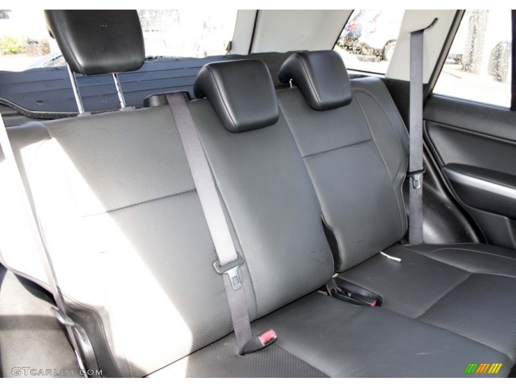 2007 Grand Vitara Luxury 4x4 - Azure Grey Metallic / Black photo #14