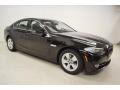 2013 Jet Black BMW 5 Series 528i Sedan  photo #2