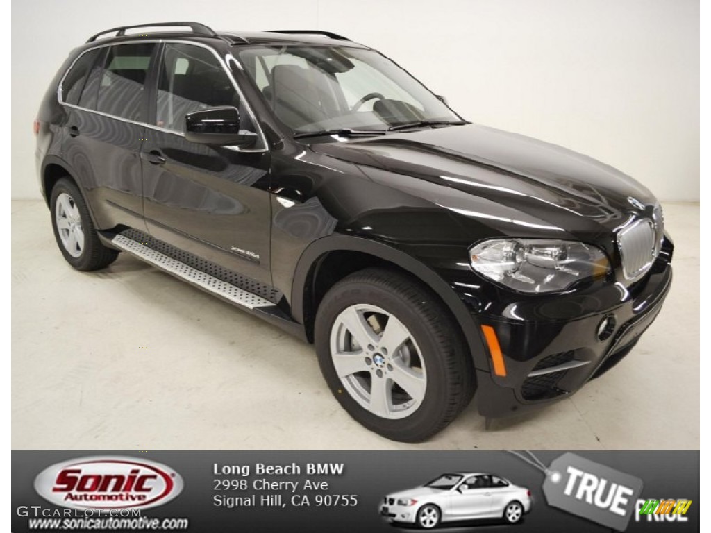 2013 X5 xDrive 35d - Jet Black / Black photo #1