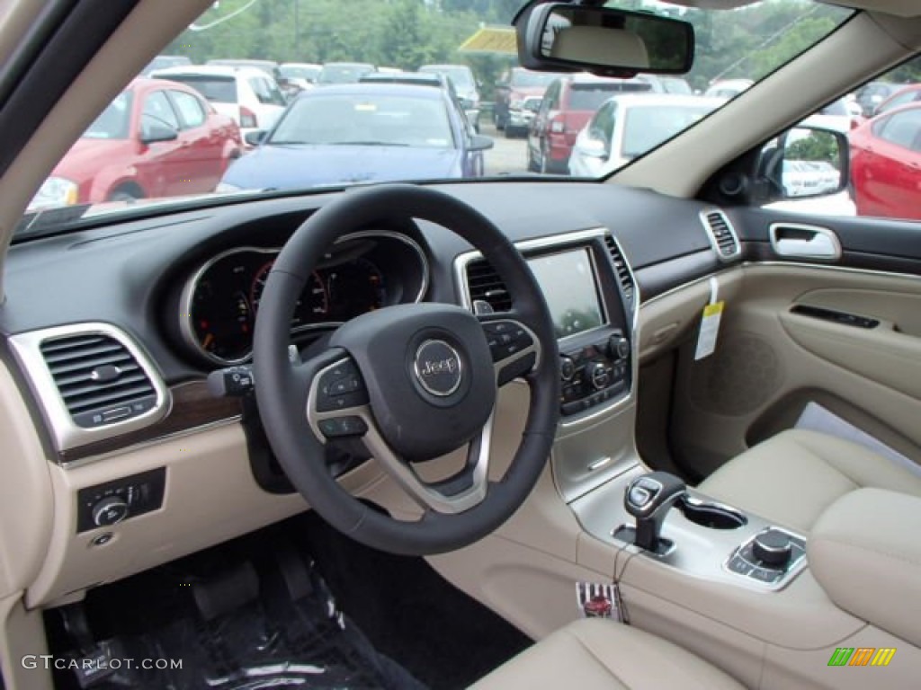 2014 Grand Cherokee Limited 4x4 - Cashmere Pearl / New Zealand Black/Light Frost photo #10