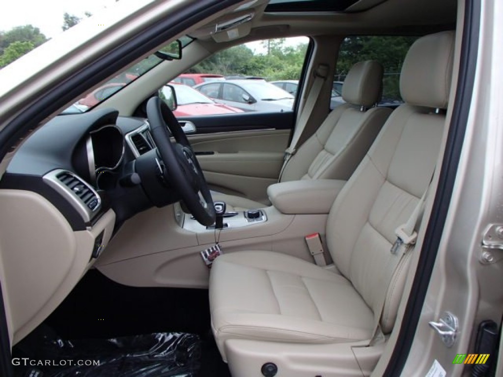 2014 Grand Cherokee Limited 4x4 - Cashmere Pearl / New Zealand Black/Light Frost photo #11