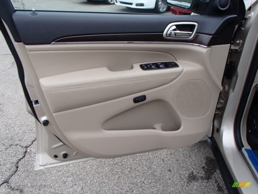 2014 Grand Cherokee Limited 4x4 - Cashmere Pearl / New Zealand Black/Light Frost photo #12