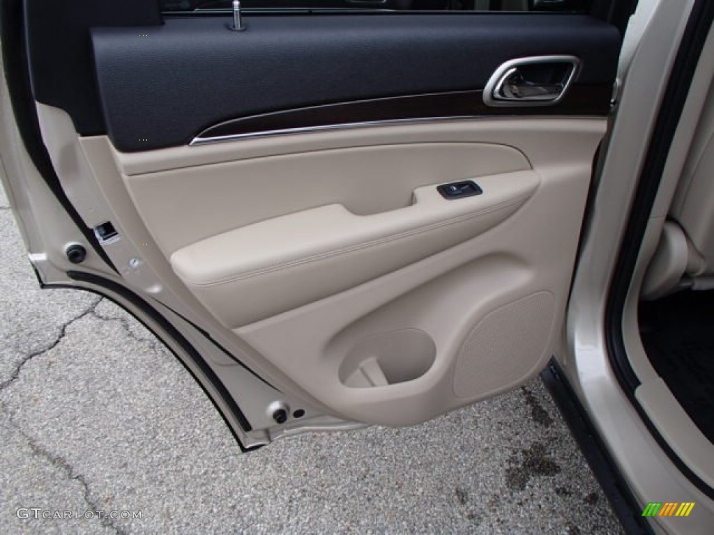 2014 Grand Cherokee Limited 4x4 - Cashmere Pearl / New Zealand Black/Light Frost photo #14