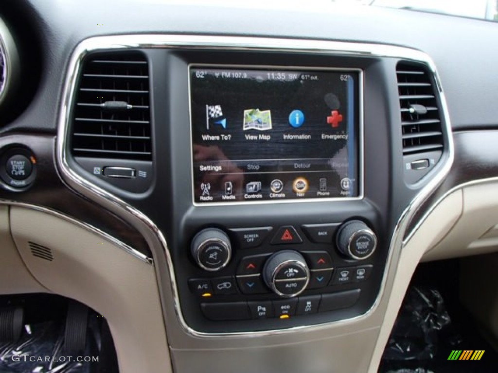 2014 Grand Cherokee Limited 4x4 - Cashmere Pearl / New Zealand Black/Light Frost photo #17