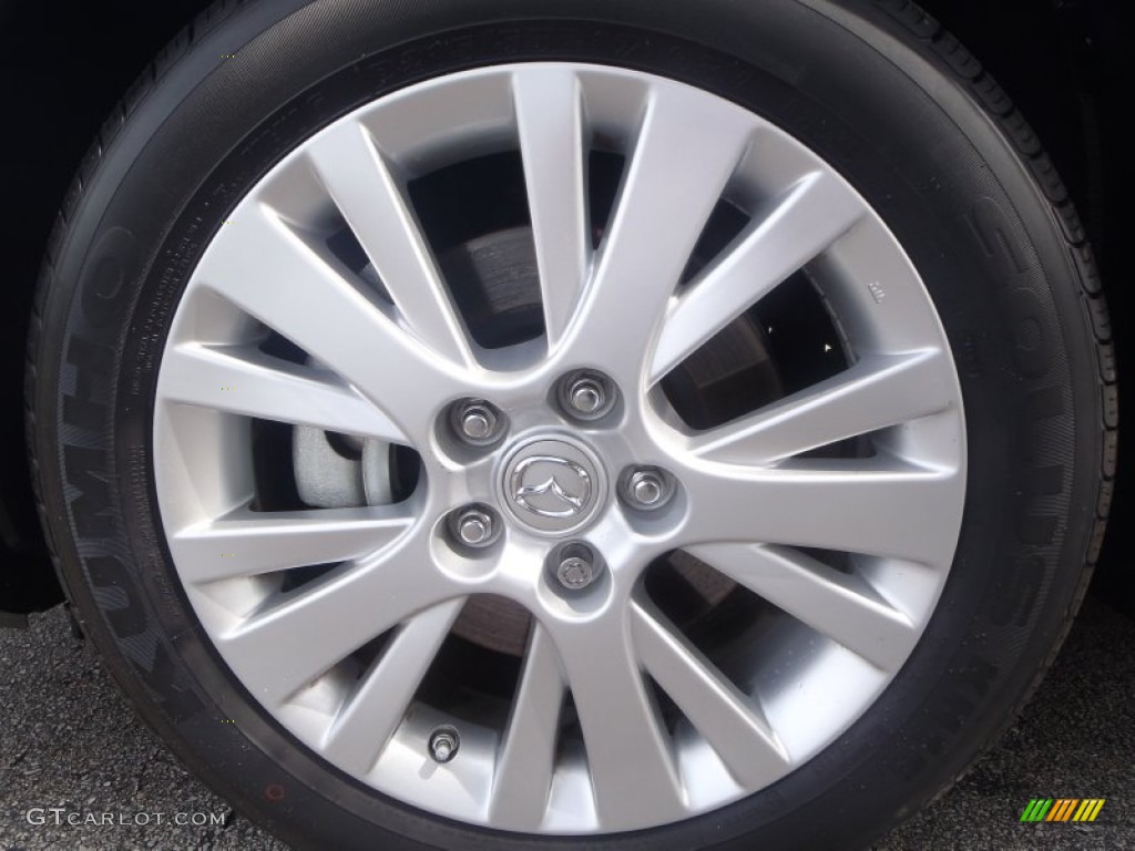 2010 MAZDA6 i Grand Touring Sedan - Black Cherry Metallic / Beige photo #8