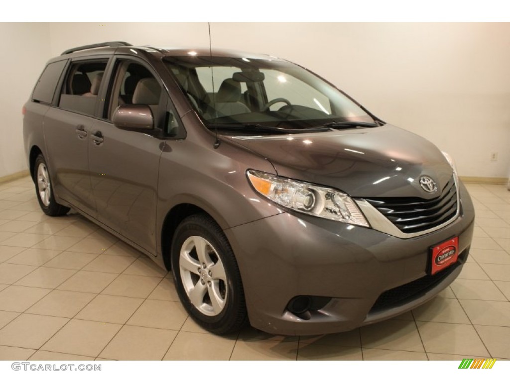 Predawn Gray Mica Toyota Sienna