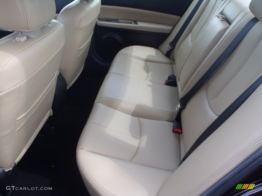 2010 MAZDA6 i Grand Touring Sedan - Black Cherry Metallic / Beige photo #19