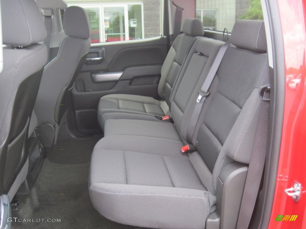2014 Chevrolet Silverado 1500 LT Z71 Crew Cab 4x4 Rear Seat Photo #81991350