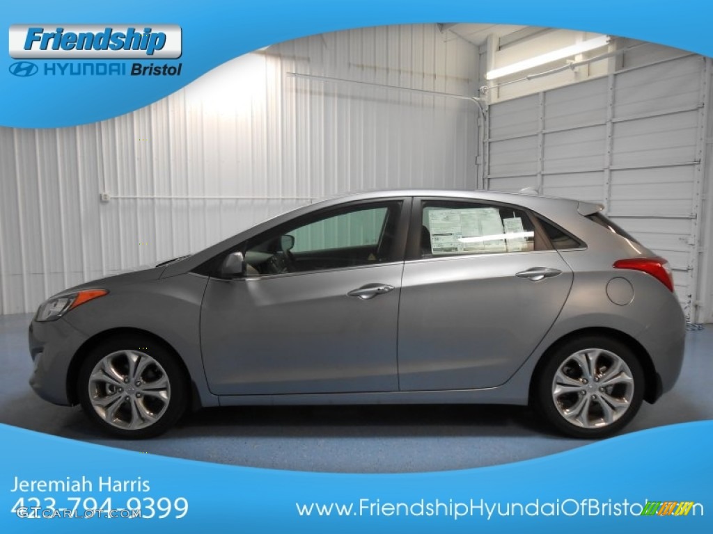 2013 Elantra GT - Titanium Gray Metallic / Black photo #1