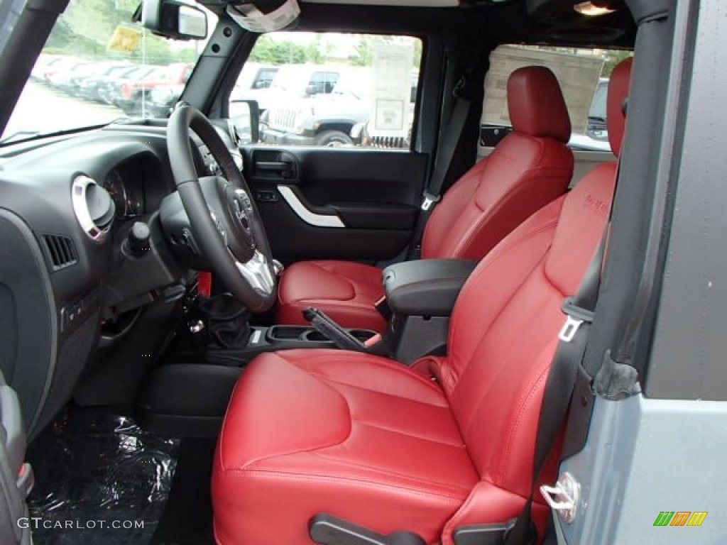 Rubicon 10th Anniversary Edition Red/Black Interior 2013 Jeep Wrangler Rubicon 10th Anniversary Edition 4x4 Photo #81992375