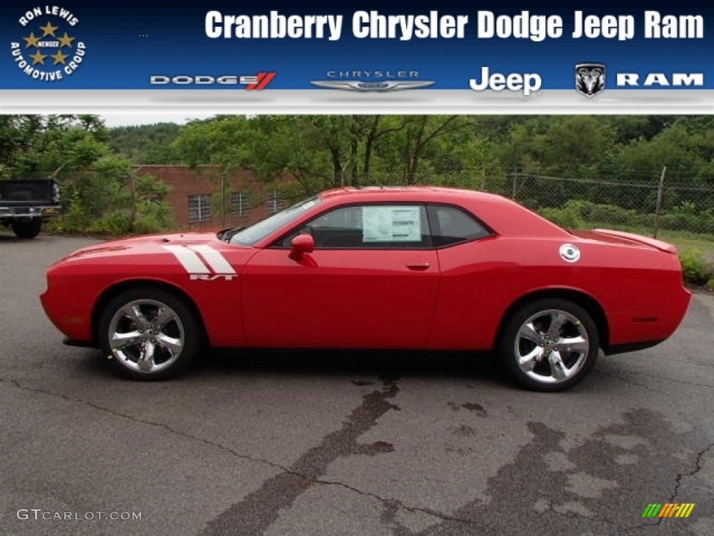 2013 Challenger R/T - TorRed / Dark Slate Gray photo #1