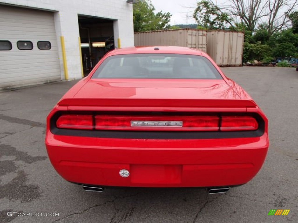 2013 Challenger R/T - TorRed / Dark Slate Gray photo #7