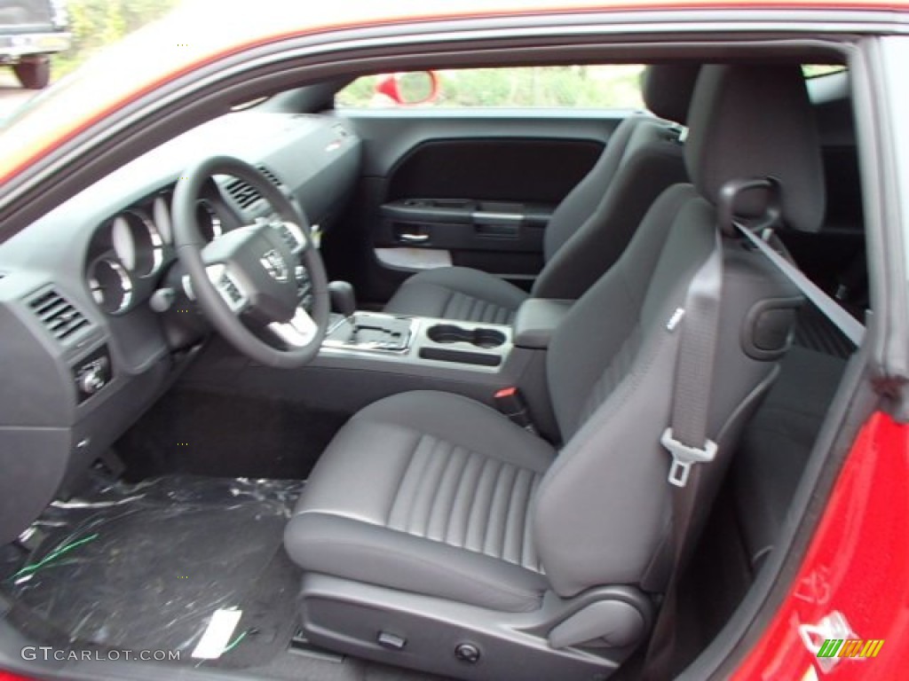 2013 Challenger R/T - TorRed / Dark Slate Gray photo #11