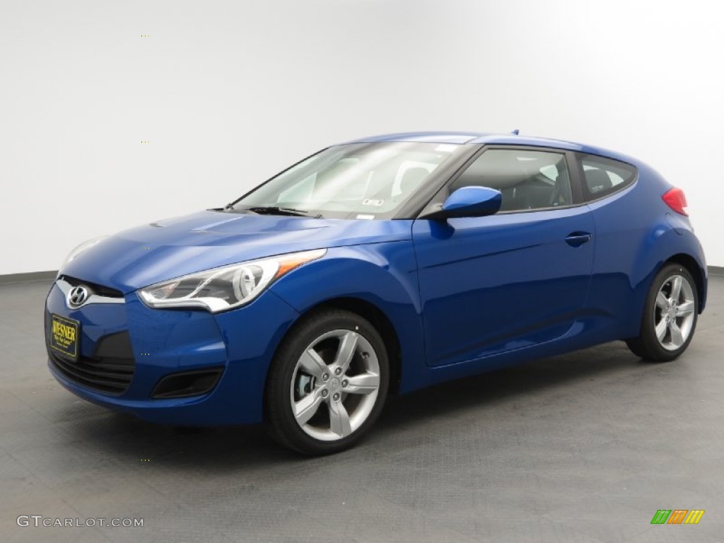 Marathon Blue Hyundai Veloster