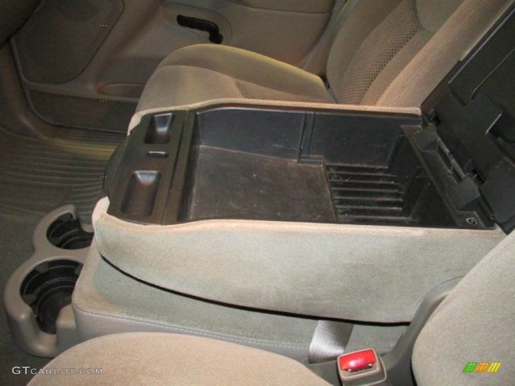 2004 Silverado 2500HD LS Extended Cab 4x4 - Dark Green Metallic / Tan photo #12