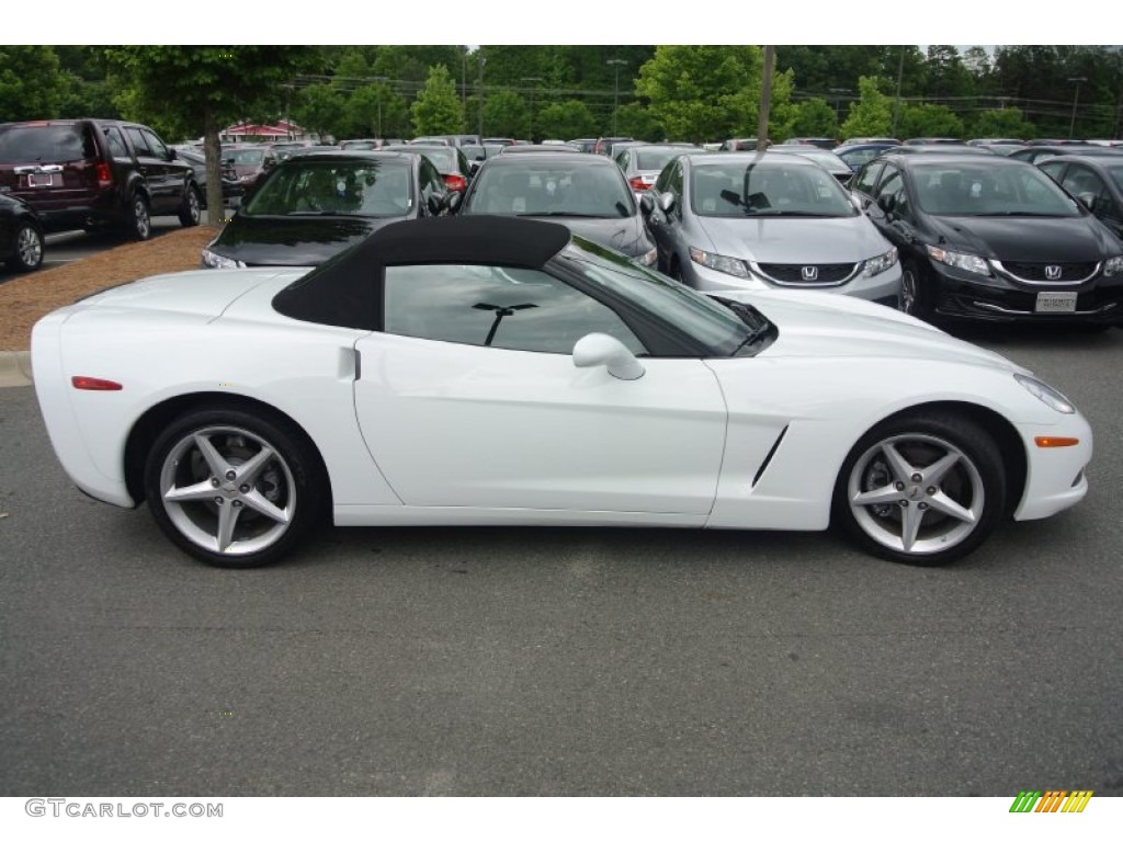 Arctic White 2012 Chevrolet Corvette Convertible Exterior Photo #81994760