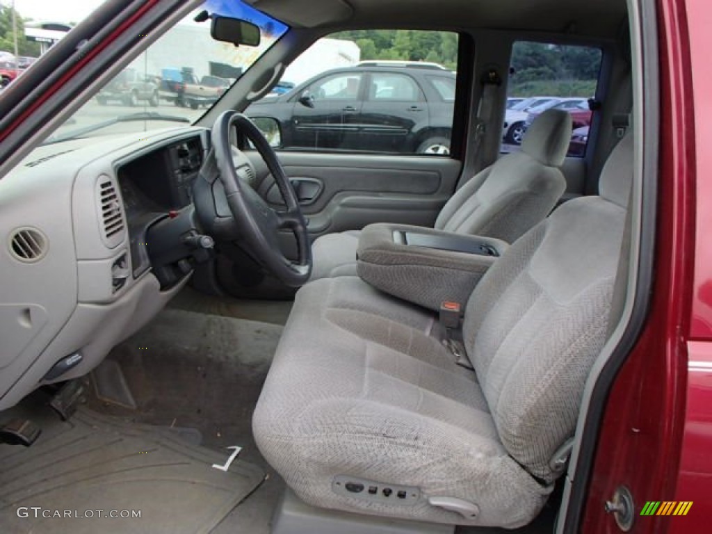 Gray Interior 1996 Chevrolet C/K C1500 Extended Cab Photo #81994958