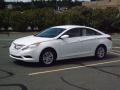 Pearl White - Sonata GLS Photo No. 1