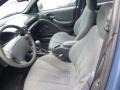 1999 Pontiac Sunfire Graphite Interior Front Seat Photo