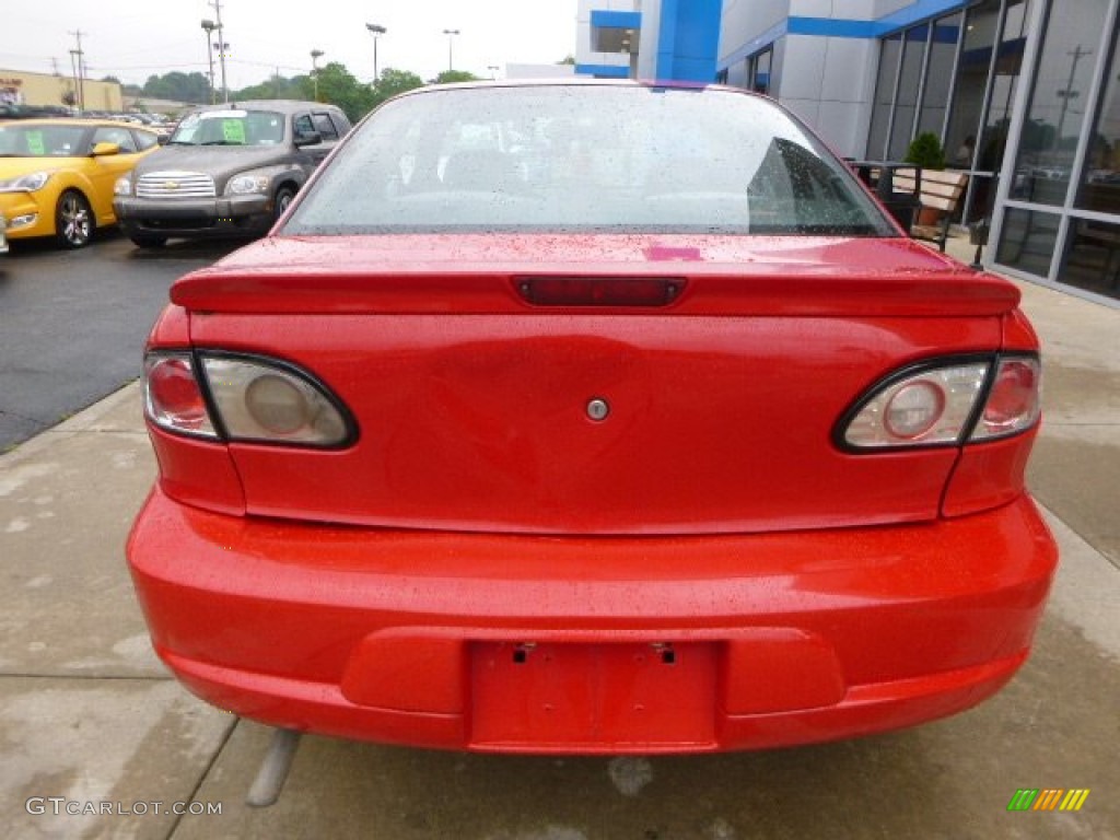 2000 Cavalier Coupe - Bright Red / Graphite photo #3