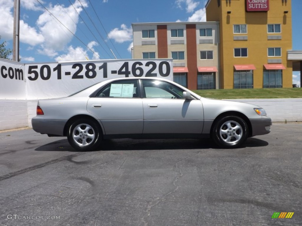 1998 ES 300 - Alpine Silver Metallic / Gray photo #9