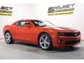 Inferno Orange Metallic - Camaro SS/RS Coupe Photo No. 3