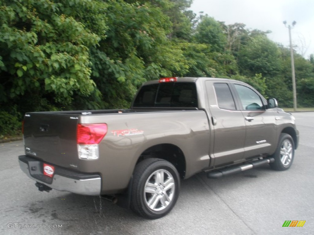 2010 Tundra Limited Double Cab 4x4 - Pyrite Brown Mica / Sand Beige photo #9