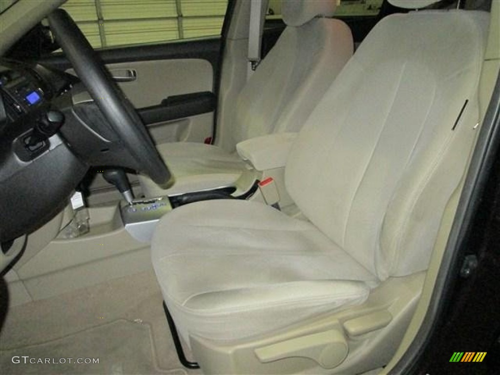 2007 Elantra GLS Sedan - Purple Rain / Beige photo #11