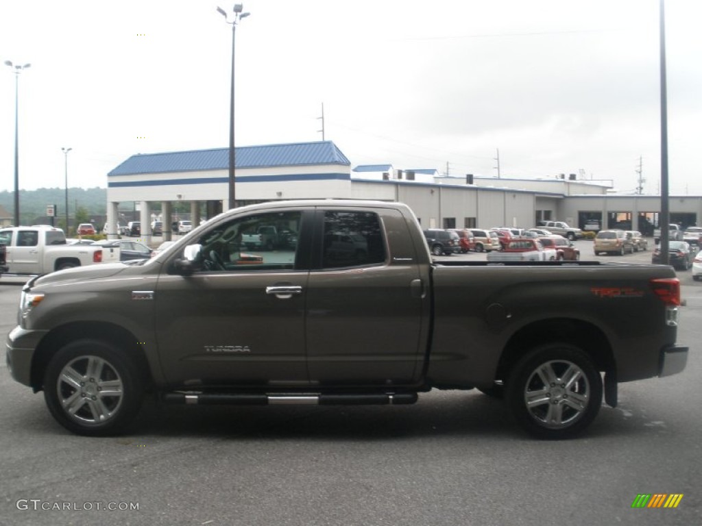 2010 Tundra Limited Double Cab 4x4 - Pyrite Brown Mica / Sand Beige photo #12