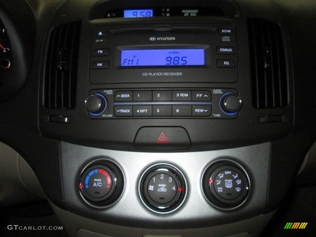 2007 Elantra GLS Sedan - Purple Rain / Beige photo #14