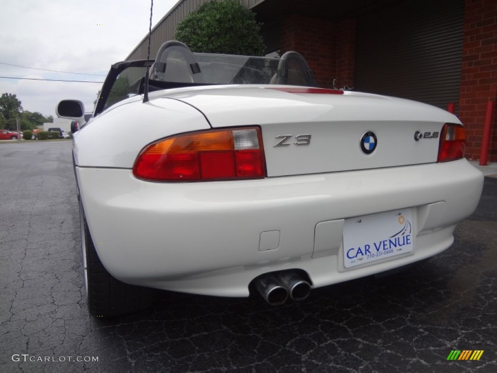 1999 Z3 2.8 Roadster - Alpine White / Beige photo #10