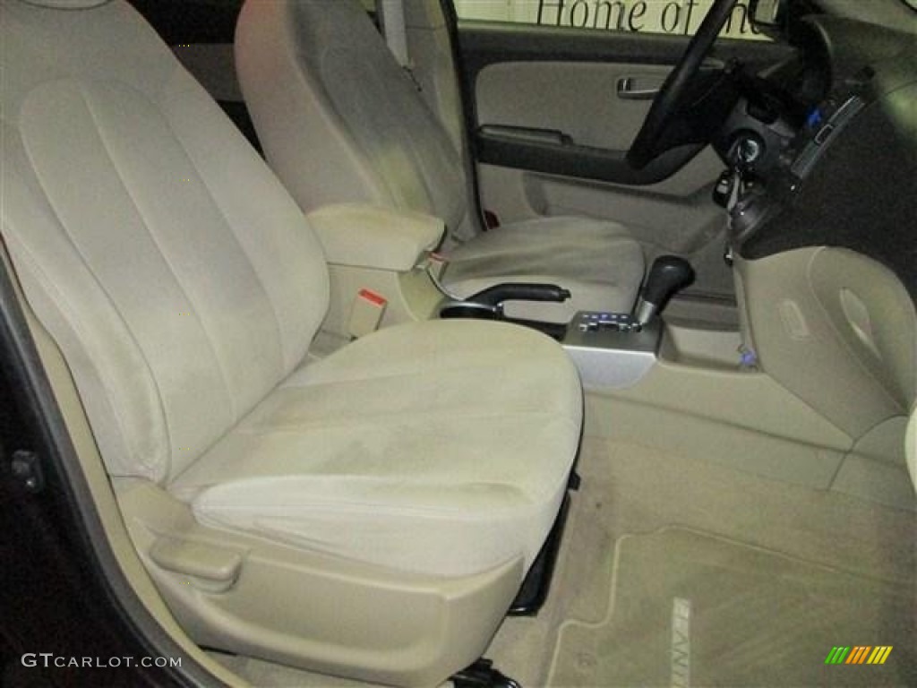 2007 Elantra GLS Sedan - Purple Rain / Beige photo #18