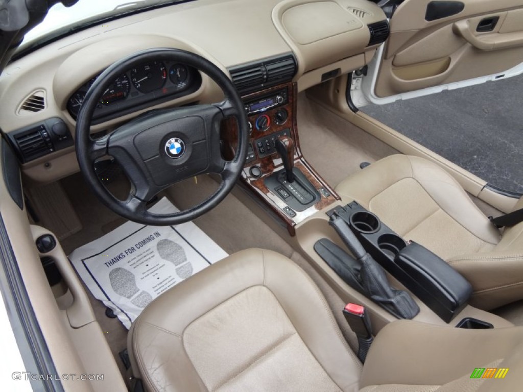 1999 Z3 2.8 Roadster - Alpine White / Beige photo #13