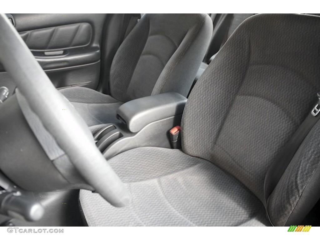 Dark Slate Gray Interior 2002 Dodge Stratus SE Sedan Photo #82000688