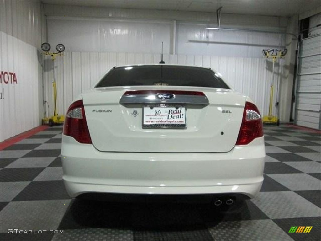 2011 Fusion SEL - White Suede / Medium Light Stone photo #6